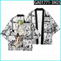 Star3 mushoku tensei: tái sinh thất nghiệp haori kimono anime cosplay áo choàng unisex giản dị áo khoác 3d nhật bản cardigan ov