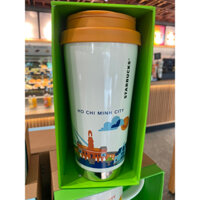 [STARBUCKS] BÌNH GIỮ NHIỆT HỒ CHÍ MINH CÓ NẮP CHẶN