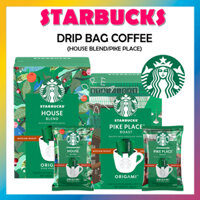 [Starbucks] Túi nhỏ giọt coffee House pha trộn PIKE PLACE roast cà phê arabica rang vừa