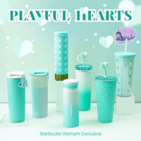 [Starbucks Vietnam Exclusive] STARBUCKS BỘ SƯU TẬP PLAYFUL HEART - SPECIAL VDAY 2024 🩵