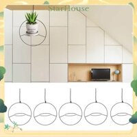 StarHouse Jeanoko 5 Cái Giá Treo Chậu Trồng Cây Giỏ Chậu Hoa Kim Loại Trang Trí Chống Rỉ Có Dây Cho Phòng Khách Gia Đình Ban Công Trong Nhà Sử Dụng Dụng Cụ