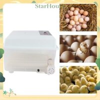 StarHouse Máy ấp trứng tự động Candler Máy ấp trứng gia cầm 16 quả trứng Điều khiển chu kỳ ấp trứng ABS Đa chức năng cho gia đình