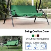 StarHouse Vườn Sân Ngoài Trời Polyester Chống Thấm Nước Taffeta Threeseater Ghế Xích Đu Võng Đệm 150*50*10CM
