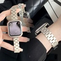 Starlight Dây đeo bằng thép không gỉ cho Apple Watch Series 10 42mm 46mm Ultra S9 SE 8 7 6 SE 5 45mm 41mm iWatch 4 3 2 1 44mm 40mm cho dây đeo iWatch