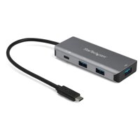 StarTech.com 4-Port USB C Hub Powered - Universal Power Adapter Included