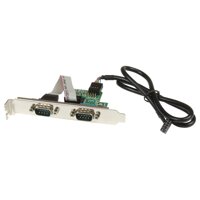 StarTech.com Motherboard Serial Port - Internal - 2 Port - Bus Powered - FTDI USB to Serial Adapter - USB to RS232 Adapter (ICUSB232INT2)