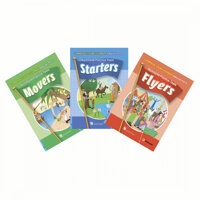 Starters Movers Flyers Combo 3 quyển - Luyện thi chứng chi Cambridge Tiểu Học Kèm Đĩa CD