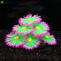 Stationwa Mô Phỏng Biển Anemone, Silicone Đẹp Bể Cá Thế Giới Dưới Nước Thực Vật, Cảnh Quan Micro Trang Trí Sáng Tạo Sống Động Giả Nhân Tạo Thực Vật Biển Để Bàn