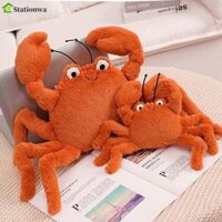 Stationwa Tôm Hùm Sang Trọng Đồ Chơi Cotton Intresting Thú Nhồi Bông Mô Phỏng Động Vật Biển Trang Trí Nhà Cửa Búp Bê Ngộ nghĩnh Tôm Hùm Đồ Chơi Nhồi Bông