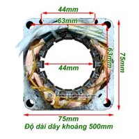 Stator (Cuộn Điện) Quạt B4 – 44mm | Độ Dày Sắt Từ 20mm Made in Vietnamese