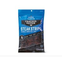 Steak Strips Naturally Smoked Beef Jerky ( Bít tết Khô bò hun khói tự nhiên ) -  283gr