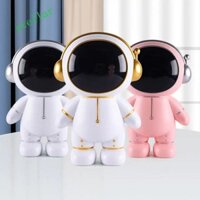Stellartech Phi Hành Gia Heo Đất, Đèn Ngủ Dung Tích Lớn Phi Hành Gia Hộp Đựng Tiền, Đồ Chơi Ngân Hàng Heo Con Hộp An Toàn Bền Với Đèn Trang Trí Nhà Cửa