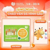 Step 2: Hộp 7 gói cháo gạo sữa mix hạt Mămmy nấu cháo bổ sung dinh dưỡng cho bé từ 8 tháng, 50g/1gói