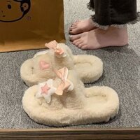 STEP & STYLE CÁCH Dép đi trong nhà mùa đông sang trọng trượt