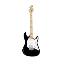 Sterling By Music Man Cutlass CT20 Electric Guitar, Maple FB, Black