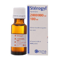 Stérogyl 2.000.000UI/100ml bổ sung Vitamin D3, phòng ngừa loãng xương