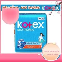 (STGR) Combo 8 Gói băng vệ sinh Kotex Siêu Mỏng Không Cánh 23cm - Mỗi Gói 8 Miếng - HSD luôn mới