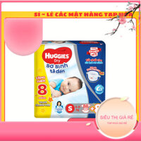 (STGR) Tã Dán Sơ Sinh Huggies S80 (80 Miếng)