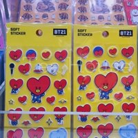 Sticker Bt21 chính hãng