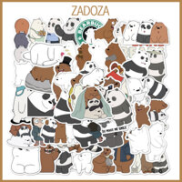 Sticker chúng tôi đơn giản là gấu we bare bear decal dán laptop , điện thoại hình dán trang trí - Decal thường - Set 40 hình