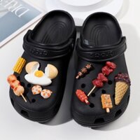 Sticker crocs Shoe Decoration for crocs đế caoCrocs Phụ Kiện Trang Trí Hình Giày Dép crocs jibbitz diy