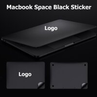 Sticker Dán laptop Màu Đen Cho apple macbook pro m1 m2 m3 chip 14 16 inch 2023 a2992 a2991 2021 pro 14 16 a2442 a2779 a2485 a2780