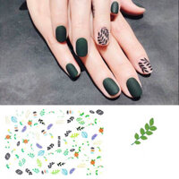 Sticker dán móng hoa cỏ 0964