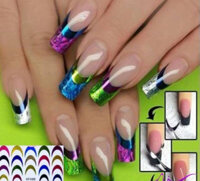 Sticker dán móng phen đầu móng tay 0327