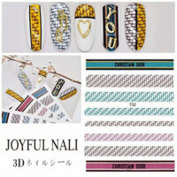 Sticker dán móng tay nail thương hiệu 0931
