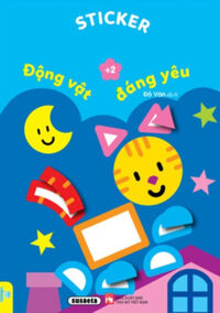 Sticker Động Vật Đáng Yêu - Dành Cho Bé 2 Tuổi (ND)