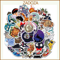 Sticker hoạt hình ghibli decal dán laptop , điện thoại hình dán trang trí - Set 10 hình - Decal chống nước nhám