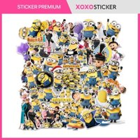 Sticker Minion Chống Nước - Sticker Dán Laptop, Điện Thoại, Đàn Guitar, Mũ Bảo Hiểm, Vali