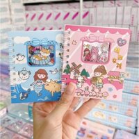 Sticker Sổ 1 Cuôn 10 Tâm Size 10 x 10 Siêu Đang Yêu , Hinh Dan Trang Tri Đơn Gian Va Tiên Lơi