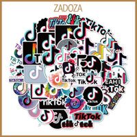 Sticker TIKTOK decal dán laptop , điện thoại hình dán trang trí - Decal thường - Set 20 hình