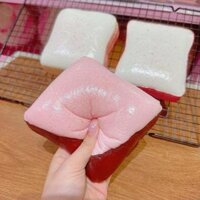 Sticky Squishy toast nướng hồng