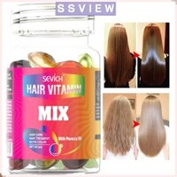 Stillsaview Viên nang chăm sóc tóc Muticolor Dưỡng ẩm Chăm sóc tóc Chống Frizz