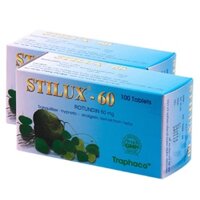 Stilux 60 hỗ trợ giúp an thần, gây ngủ, giảm đau trong các bệnh đường tiêu hóa, đau khi có kinh và đau đầu