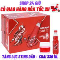 Sting Dâu Chai Nhựa Thùng 24 Chai