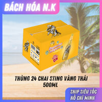 Sting Vàng Chai 500ml - Sting Thái - Sting 500ml - Thùng 24 Chai x 500ml