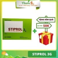 STIPROL 3G Gel thụt trực tràng, táo bón hộp 6 gói