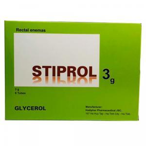 Stiprol 3G hỗ trợ trị táo bón, nhuận tràng hộp 6 gói