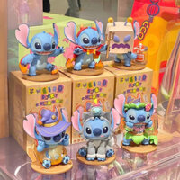 Stitch Blind Box Funny Diary Series Đồ trang trí để bàn làm bằng tay Quà Tặng làm bằng tay