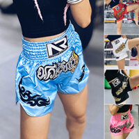 Stitchique _ Boxing Quần Short Chống Ma Sát Độ Đàn Hồi Cao Thoáng Khí Muay Thái Thiết Kế Dây Kickboxing Quần Short Nam