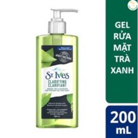 ST.IVES Gel Rửa Mặt Ngừa Mụn Trà Xanh 200Ml