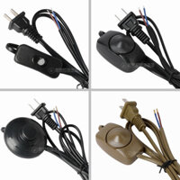 #STOCK. Phụ Kiện Đèn Bàn Công Tắc Đèn Có Điều Khiển Trực Tuyến Nút Làm Mờ Bàn Đạp Đèn Sàn Núm Cắm Dây Nguồn