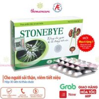 Stonebye – Mua 6 tặng 1 bằng tem tích điểm Hỗ trợ giảm sỏi thận, tiết niệu, bàng quang từ râu ngô, kim tiền thảo