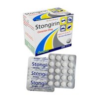 Stongirin 25mg Vacopharm 10 vỉ x 20 viên – Thuốc phòng say tàu xe, rối loạn tiền đình