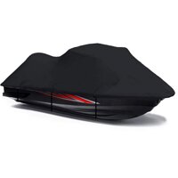 STOPBYUS Black 600 Denier Jetski Cover for Bombardier Sea Doo Sea-Doo SP 1993 1994 1995 1996 1997 1998 Watercraft Jet Ski PWC Cover 1 Seater