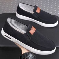 Store Giày vải canvas chống trượt thoáng khí mùa xuân 2025 dành cho một chân để thoải mái giày nam.