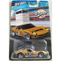 Store Minh Chung xe mô hình đồ chơi Hot wheels Vintage racing club 1971 Lamborghini miura sv